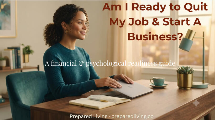 Quitting Your Job to Start a Business — $199 | Know your runway before you leap.Untitled Quitting Your Job to Start a Business